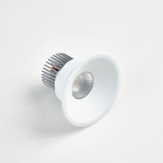 B235IP Ø100mm IP55 Semi Recessed Fixed Curve Trim LED Downlight