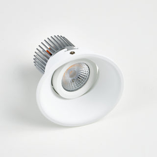 B235 Ø104mm Semi Recessed Adjustable Curve Trim LED Downlight