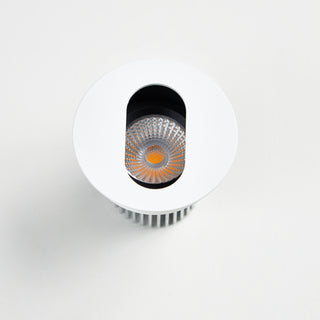 B110PO Ø85mm Oval Slot Deep Recessed Adjustable LED Downlight