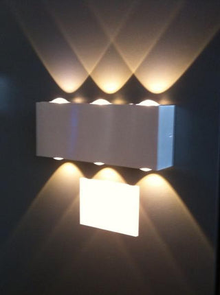 UE0019-AL Delta Exterior 6 x 1W LED Up & Down Wall Light from $229.00