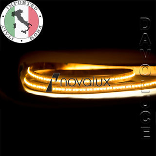 Novalux Strip LED IP20 24V 8.8W/m 240 LED/meter. High density led strip lights, best led strip lights Australia, dot free led strip lights Melbourne. Australia wide delivery by Davoluce Lighting