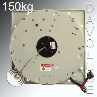 Chandelier hoist for up to 150kg weight. Chandelier winch. Davoluce