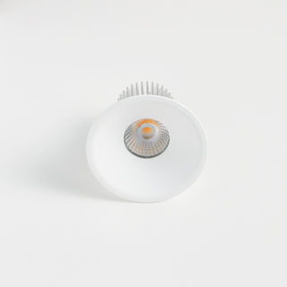 B235IP Ø100mm IP55 Semi Recessed Fixed Curve Trim LED Downlight