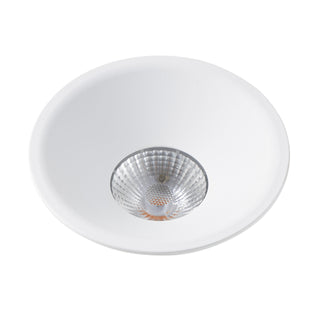 B235IP Ø100mm IP55 Semi Recessed Fixed Curve Trim LED Downlight