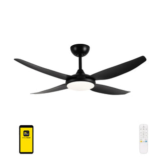 AMARI Black Smart Wi-Fi 52'' DC Ceiling Fan