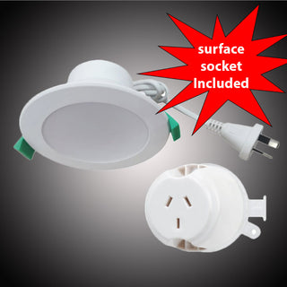 Pack of 20 LED Downlights & Sockets for $215.00