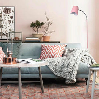 CLA PASTEL: Scandinavian Iron Slim Floor Lamps