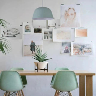 CLA PASTEL: Scandinavian Style Angled Dome Shape Pendant Lights