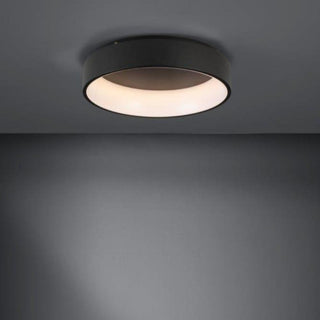 Eglo 390051 MARGHERA 2 OYS 34W LED 3000K BLK, led oyster light fittings, LED Oyster lights Australia. davolucelighting.com.au