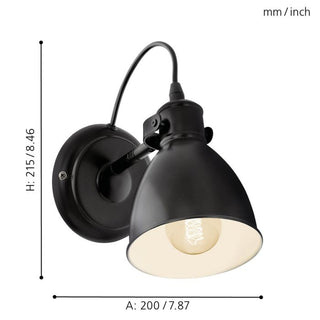 49468 PRIDDY Wall Light from Eglo