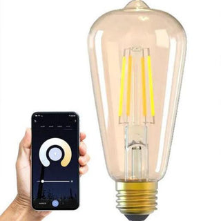 Filament ST64 Smart Tuneable White LED Bulb E27