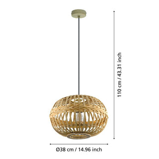 49771 Amsfield Timber Pendant