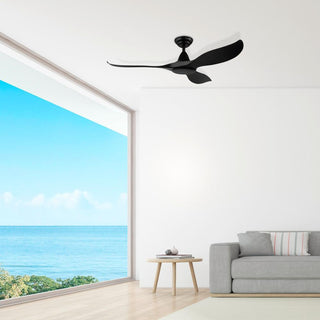 Eglo 203369 NOOSA 52 DC black ceiling fan