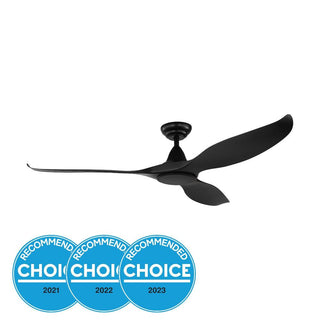 Eglo 203372 NOOSA 60" Black DC ceiling fan