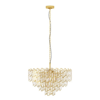 Calmeilles Ø78cm 10 Light Crystal Pendant