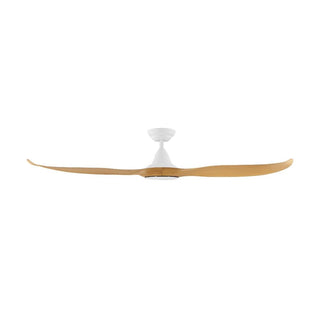 Eglo 204227 NOOSA 60" DC ceiling fan White/Bamboo