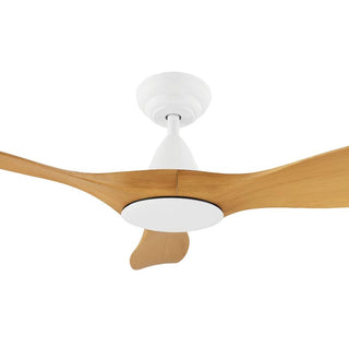 Eglo 204227 NOOSA 60" DC ceiling fan White/Bamboo