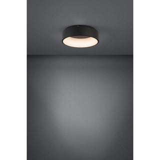 Eglo 390049 MARGHERA 2 OYS 25W LED 3000K BLK, led oyster light fittings, LED Oyster lights Australia. davolucelighting.com.au