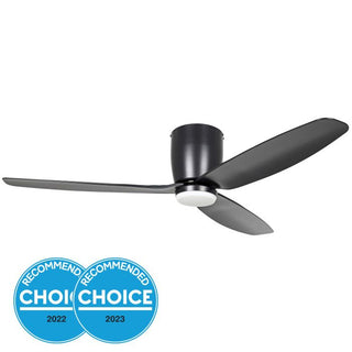 SEACLIFF 52" DC Hugger Ceiling Fans With LED Light