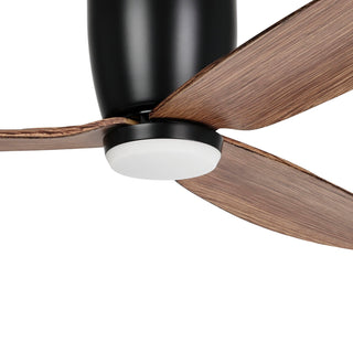 SEACLIFF 52" DC Hugger Ceiling Fans With LED Light