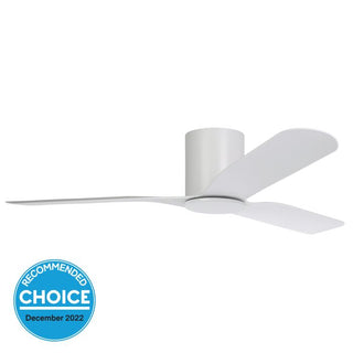 EGLO 20538201 ILUKA 52" DC Hugger Ceiling Fan White