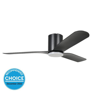 Eglo ILUKA 52 DC hugger ceiling fans with LED light