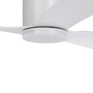 ILUKA 52" DC Hugger Ceiling Fans  With LED Light