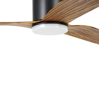 ILUKA 60" DC Hugger Ceiling Fans With LED Light