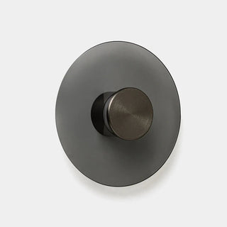 Eclipse 230 Wall Lamp – Smoked Glass & Brushed Bronze