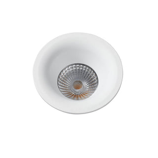 B135 Ø85mm Semi Recessed IP55 Fixed Curved Trim LED Downlight