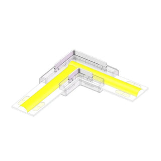 8mm L-Shape LED Strip to Strip Connector - 5 Pack