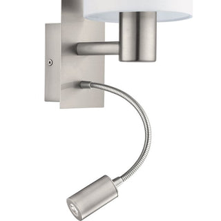 Eglo 	96477 Pasteri Wall Light. We have many wall lights suitable for hotels and bedrooms. Wall lights with adjustable arms. Wall lights with built-in switches. Bedside wall mounted lights Australia