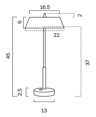 Allure Table Lamp - 4 Colours