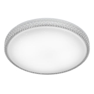 TELBIX AMELIA 60 XL 50W Dimmable Smart Oyster Light from Davoluce Lighting. Trade and wholesale prices for led oyster light fittings Australia, 50w led oyster lights Sydney, 50w Smart LED ceiling oyster lamp Brisbane. davolucelighting.com.au