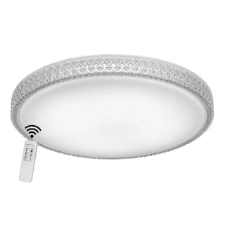 TELBIX AMELIA 60 XL 50W Dimmable Smart Oyster Light from Davoluce Lighting. Trade and wholesale prices for led oyster light fittings Australia, 50w led oyster lights Sydney, 50w Smart LED ceiling oyster lamp Brisbane. davolucelighting.com.au