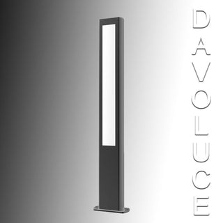 CLA ALUM4 - LED Exterior 800mm Bollard Light from Davoluce. Exterior bollard lights Perth, bollard lights commercial Brisbane, commercial outdoor bollard lighting Sydney, led bollard garden lights Australia