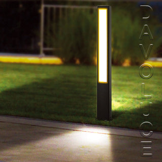 CLA ALUM4 - LED Exterior 800mm Bollard Light from Davoluce. Exterior bollard lights Perth, bollard lights commercial Brisbane, commercial outdoor bollard lighting Sydney, led bollard garden lights Australia