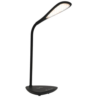 Mercator AUL1023BLK Vector Wireless charging LED Table Lamp