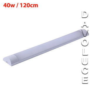 Vencha Lighting 5520116 Acura 40w White Slimline Diffused LED Batten from Davoluce Lighting Studio