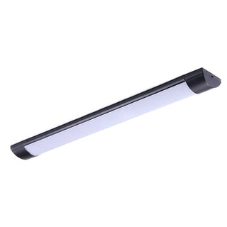 Acura 20w Black Slimline Diffused LED Batten