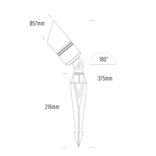 AQUALUX AQL-400 HYDRA Spike Spot Light from Davoluce. We have more than 20 LED garden Spike Lights for on display, led hooded garden spikes Sydney, 24v solid barss led garden lights,aged brass LED garden lights Australia