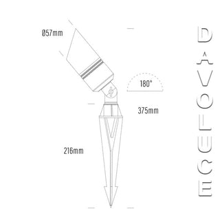 AQUALUX AQL-400 HYDRA Spike Spot Light from Davoluce. We have more than 20 LED garden Spike Lights for on display, led hooded garden spikes Sydney, 24v solid barss led garden lights,aged brass LED garden lights Australia