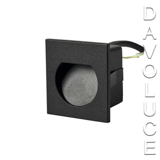 Vencha 5505086-240V-BK Arch 240v LED Step Light. We have one of the best selection of Recessed step lights In Australia. Vencha Lighting outdoor recessed LED wall lights on display at Davoluce Lighting Showroom in Elsternwick, Victoria