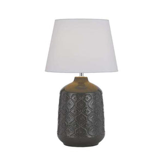 BACI TABLE LAMP GREY