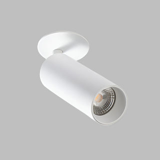 Indirect BCA514 Semi recessed 15w LED Adjustable dimmable spotlight from Davoluce