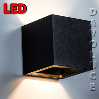 Unios Bianco Wall Light from Davoluce Lighting. Where can I buy unios lighting. We're Unios lighting distributors Australia. We have one of largest selection of Unios Lighting products on display in Melbourne. Square Up & Down outdoor wall lights.