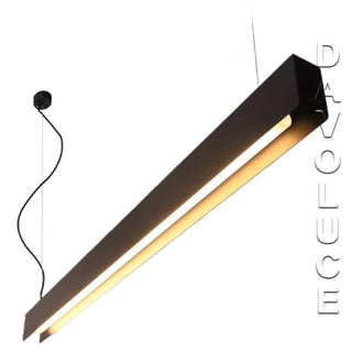 UGE Rectilinear Linear Pendant - Black. We have more than 30 linear LED pendant lights on display to suit any budget. Modern linear pendant light kitchen, Brass linear pendant light kitchen benchtop, linear pendant light wood Australia