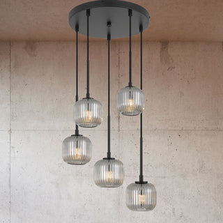 Telbix Valerie Bobo 5 Pendant from Davoluce Lighting. traditional pendant lights Australia, gold pendant lights Sydney, Melbourne. Australia wide delivery