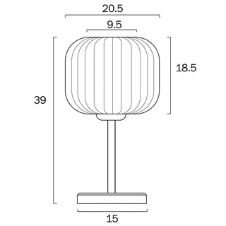 Bobo 1 Light Table Lamps