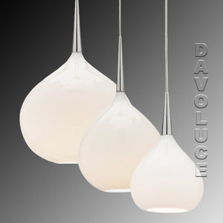 Cougar Lighting BOLLENE 1LT Large Pendant With Opal glass from Davoluce Lighting Studio